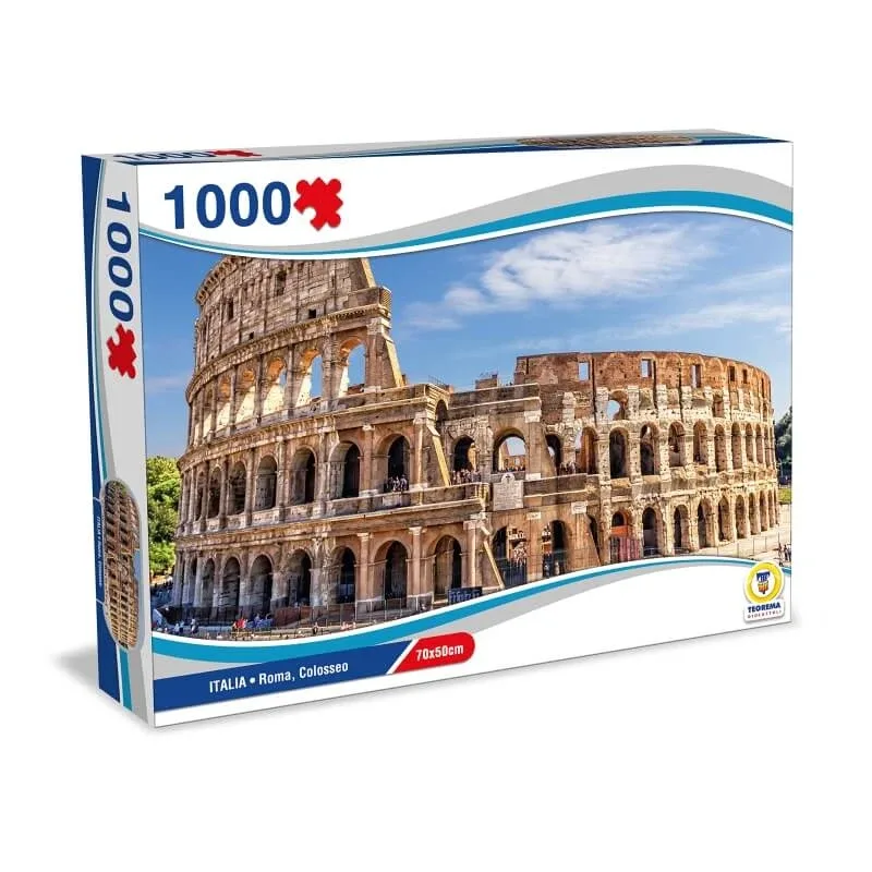 Teorema Puzzle Italia – Roma, Colosseumul, 1000 de piese, 70x50 cm — preț și oferte