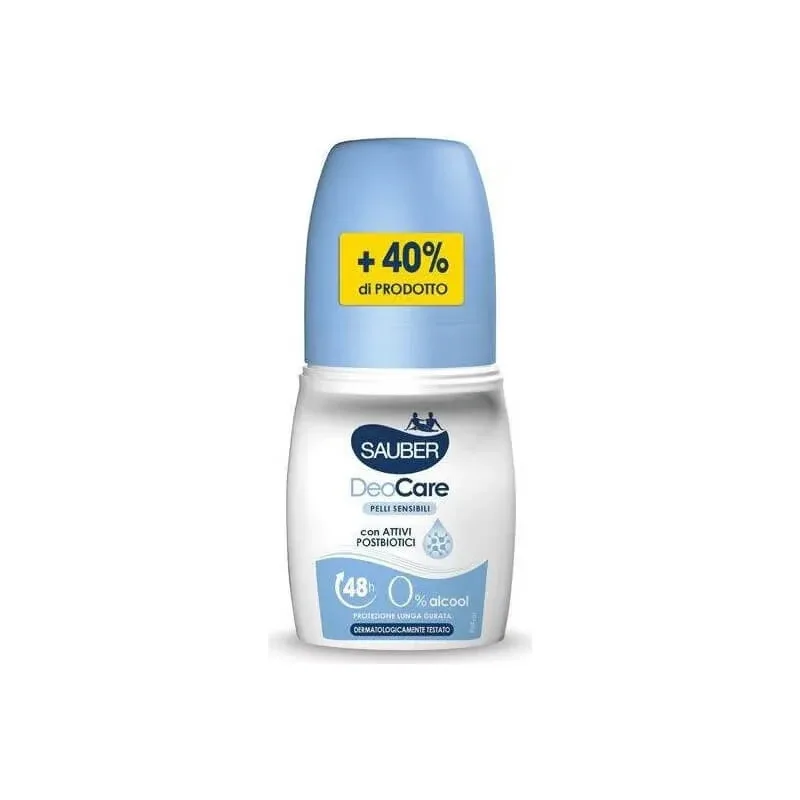 Sauber deo care – deodorant roll-on pentru pielea sensibilă, 50 ml — preț și oferte