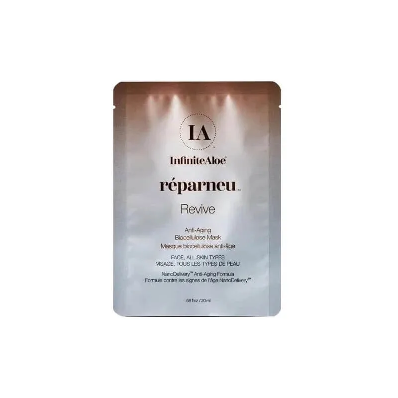 Infinite Aloe Revive – mască anti-îmbătrânire din bioceluloză — preț și oferte