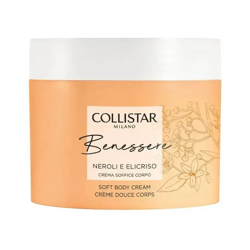 Collistar Wellbeing Neroli și Elicriso – cremă delicată pentru corp 250 ml — preț și oferte