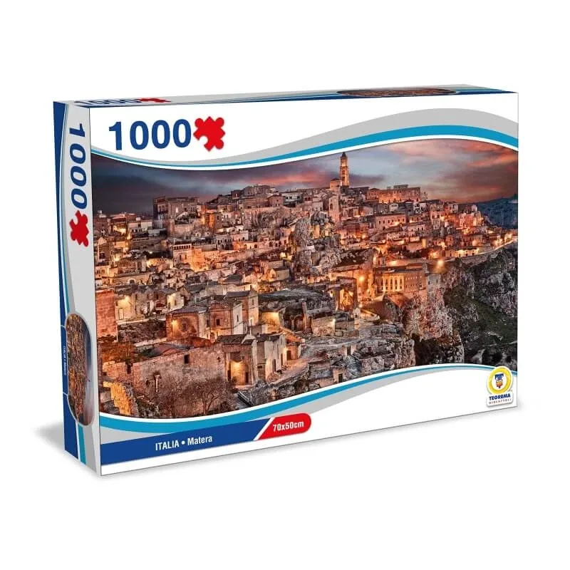 Teorema Puzzle Italia – Matera, 1000 de piese, 70x50 cm — preț și oferte