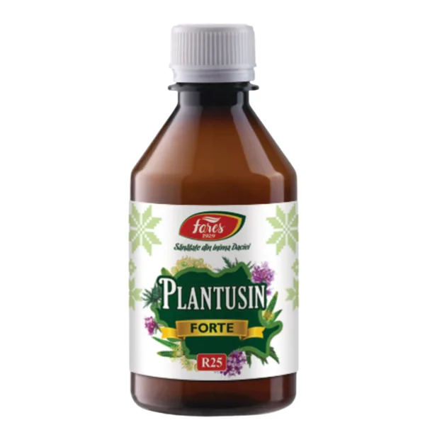 Plantusin Forte, R25, sirop tuse, Fares |  250 ml — preț și oferte
