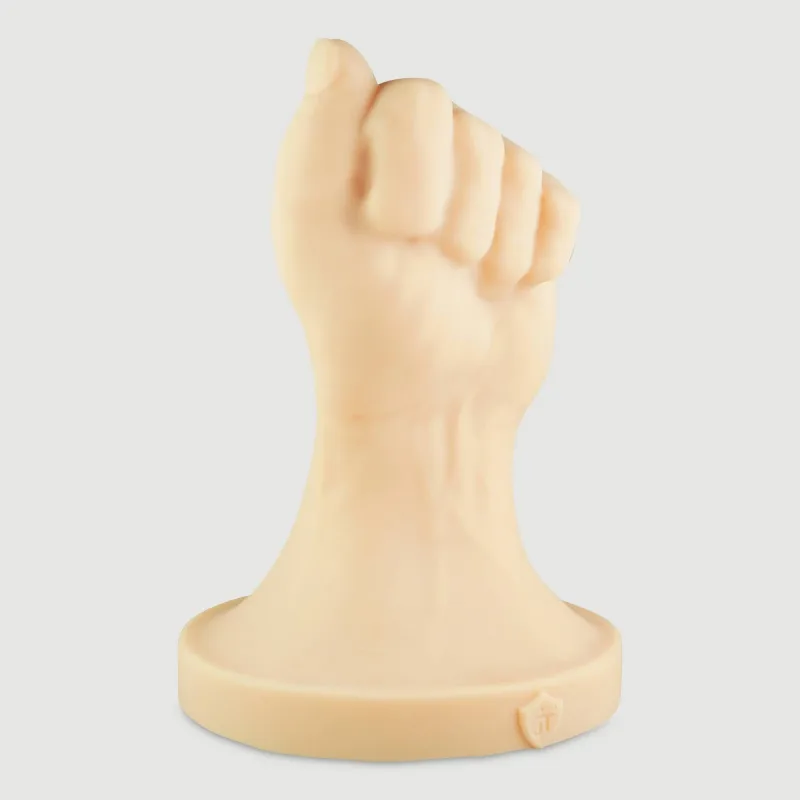 Closed Fist X-Large Platinum Silicone Fisting Dildo 23 cm - Carnea — preț și oferte