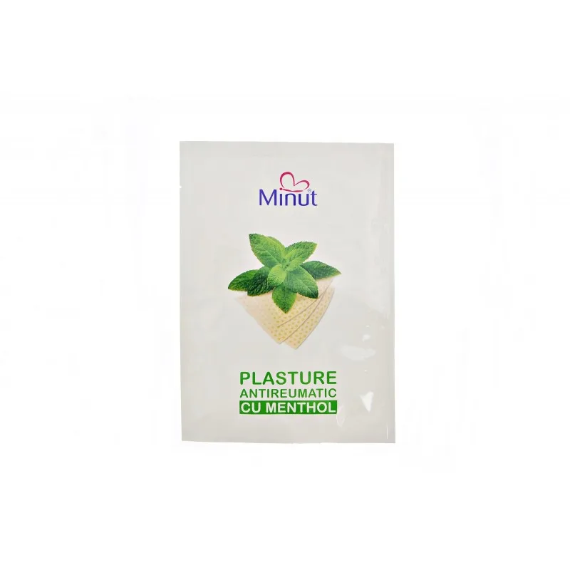 Plasture antireumatic Menthol 12 X 18CM, Minut — preț și oferte