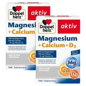DH aktiv Magneziu + Calciu + D3 2X100 St