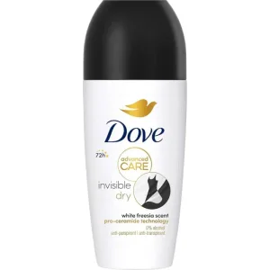Dove Advanced Care Invisible Dry White cu parfum de frezie – deodorant roll-on 50 ml