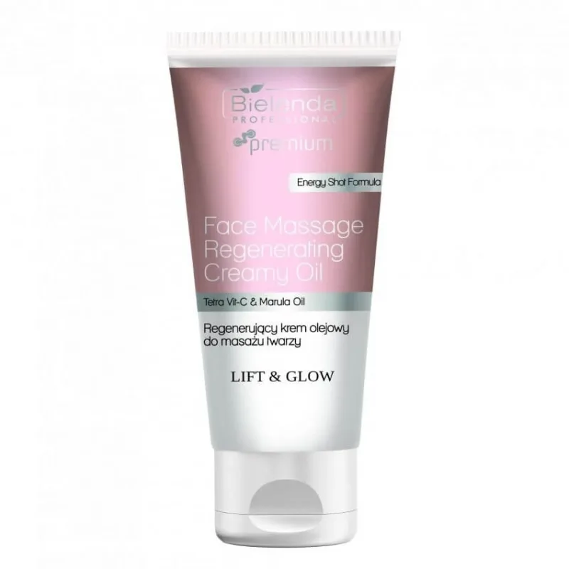 Bielenda Professional Lift amp; Glow Regenerating Facial Massage Oil Cream, 175 ml — preț și oferte