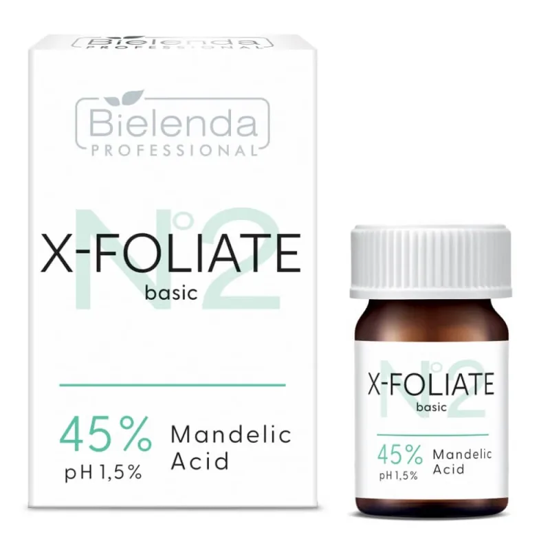 Bielenda Professional X-Foliate Basic Acid mandelic 45%, 5 ml — preț și oferte