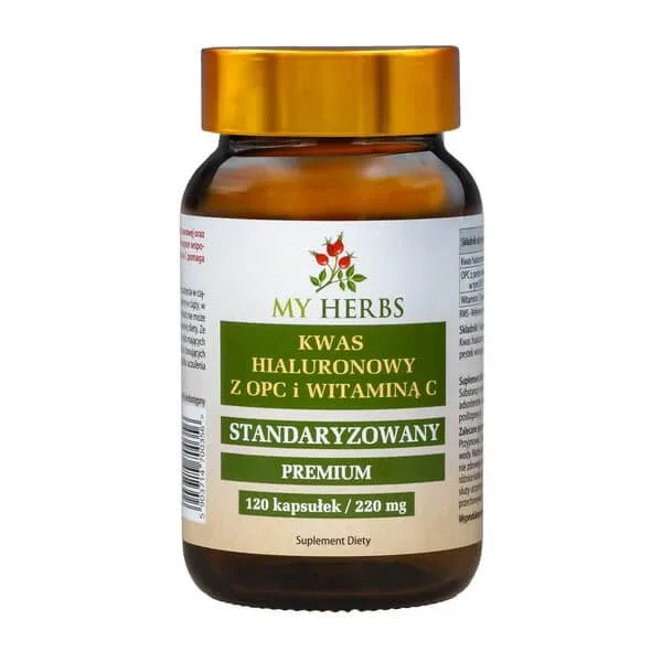 My Herbs Acid hialuronic cu OPC și vitamina C, capsule, 120 buc. — preț și oferte