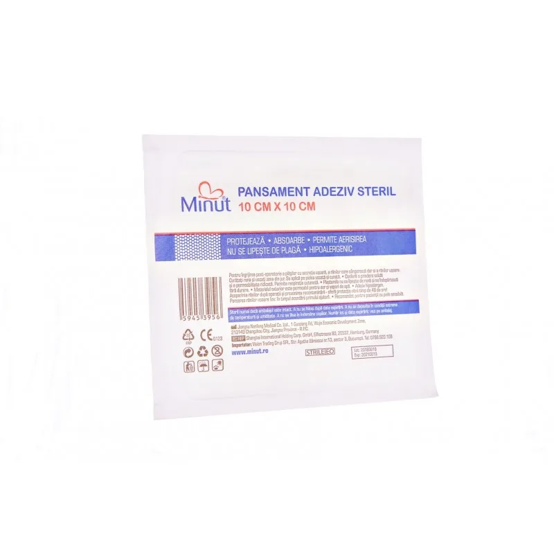 Plasture steril Pore 10CM X 10CM, Minut — preț și oferte