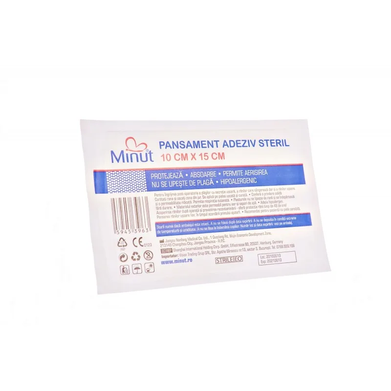 Plasture steril Pore 10CM X 15CM, Minut — preț și oferte