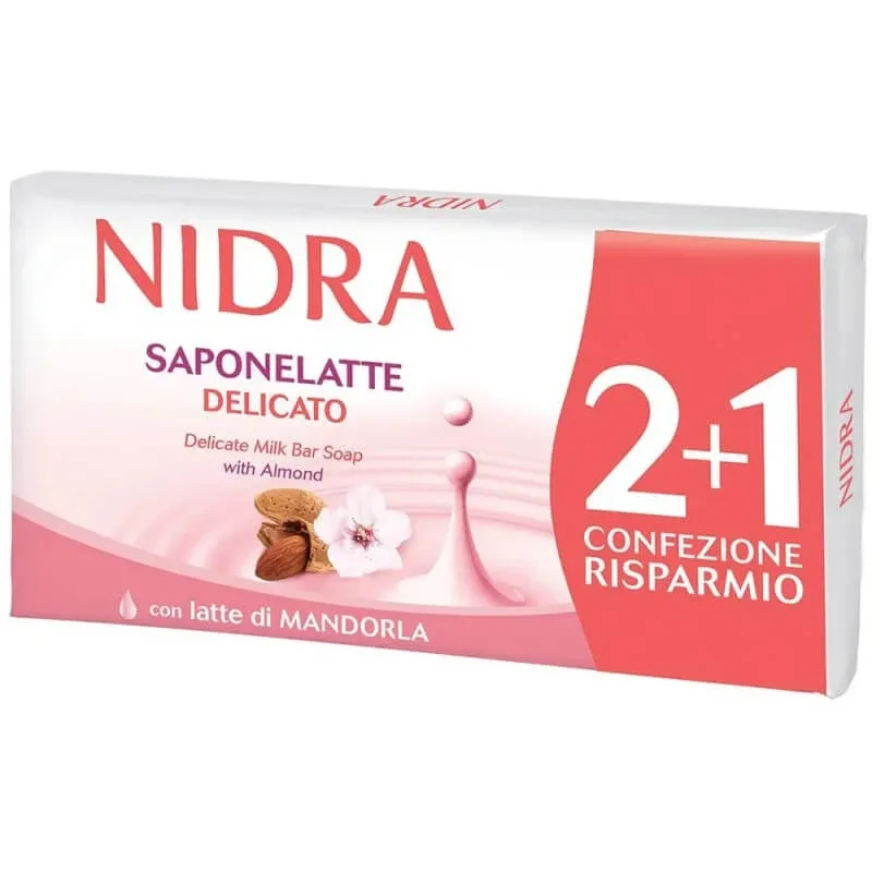 Nidra 3 săpun ușor cu lapte de migdale — preț și oferte