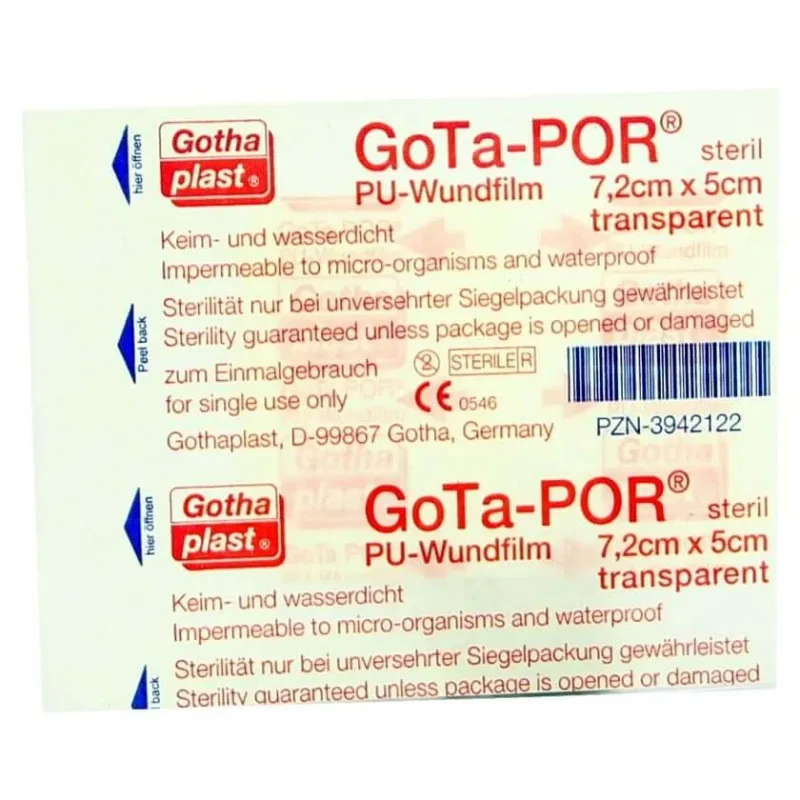 GOTA POR PU folie de rană 5cmx7.2cm sterilă 1 buc — preț și oferte