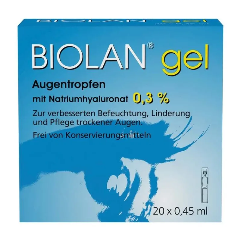 Biolan gel picături pentru ochi 20X0.45 ml — preț și oferte