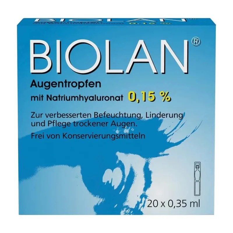 Biolan picături oftalmologice doză unică pipetă 20X0.35 ml — preț și oferte