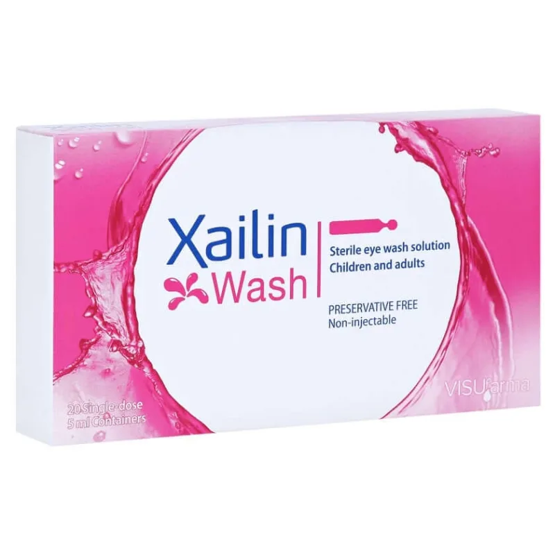 Xailin Wash soluție de spălare a ochilor în doze unice 20X5 ml — preț și oferte
