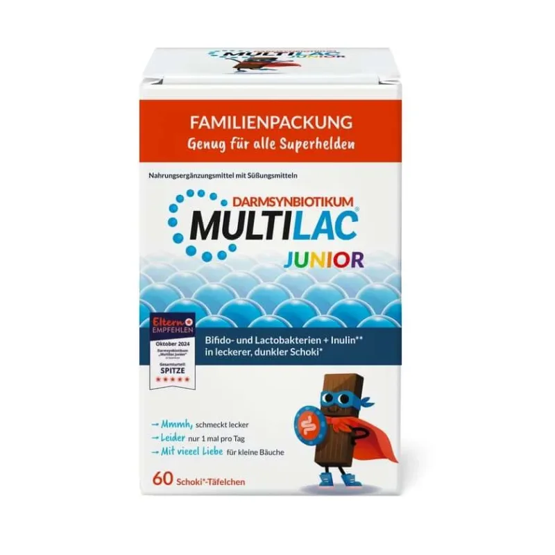 Multilac Intestinal Synbiotic Junior Tablete 60 Capsule — preț și oferte