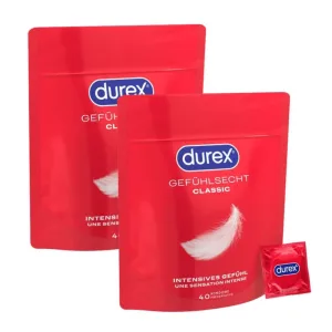 Prezervative ultramoale DUREX Sensitive 2X40 buc.