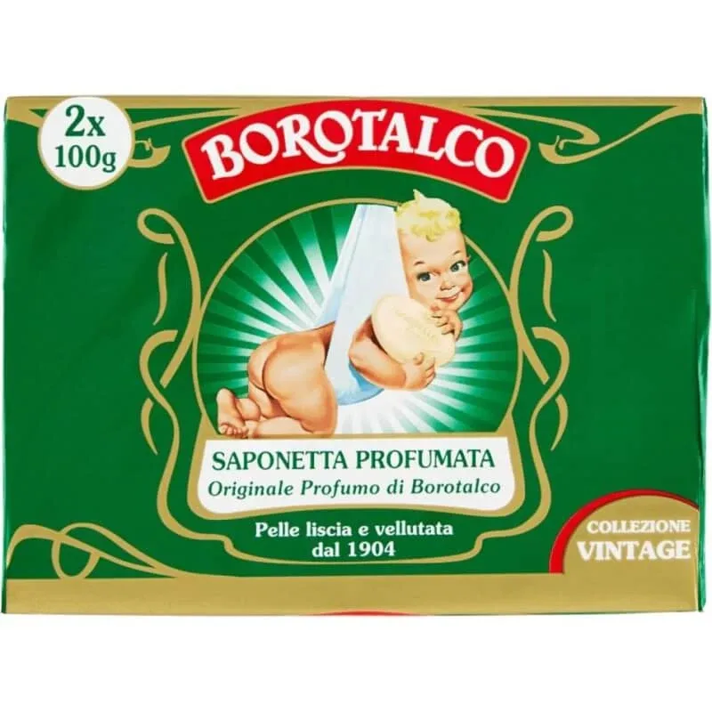 Borotalco original – 2 săpunuri de câte 100 gr — preț și oferte