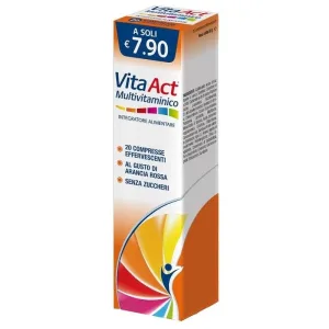 Vita act multivitaminic 20 comprimate efervescente – supliment multivitaminic cu proprietăți antioxidante