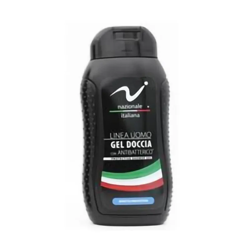 Nazionale italiana Linia pentru bărbați – gel de duș cu șampon și proprietăți antibacteriene, 300 ml — preț și oferte