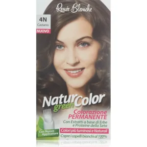 Renee Blanche Natur Green Color – vopsea de păr nr. 4n, castaniu