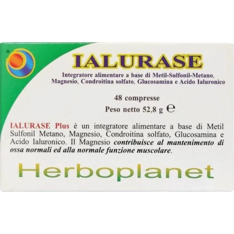 Ialurase plus 48 de comprimate – supliment alimentar pentru sănătatea articulațiilor — preț și oferte
