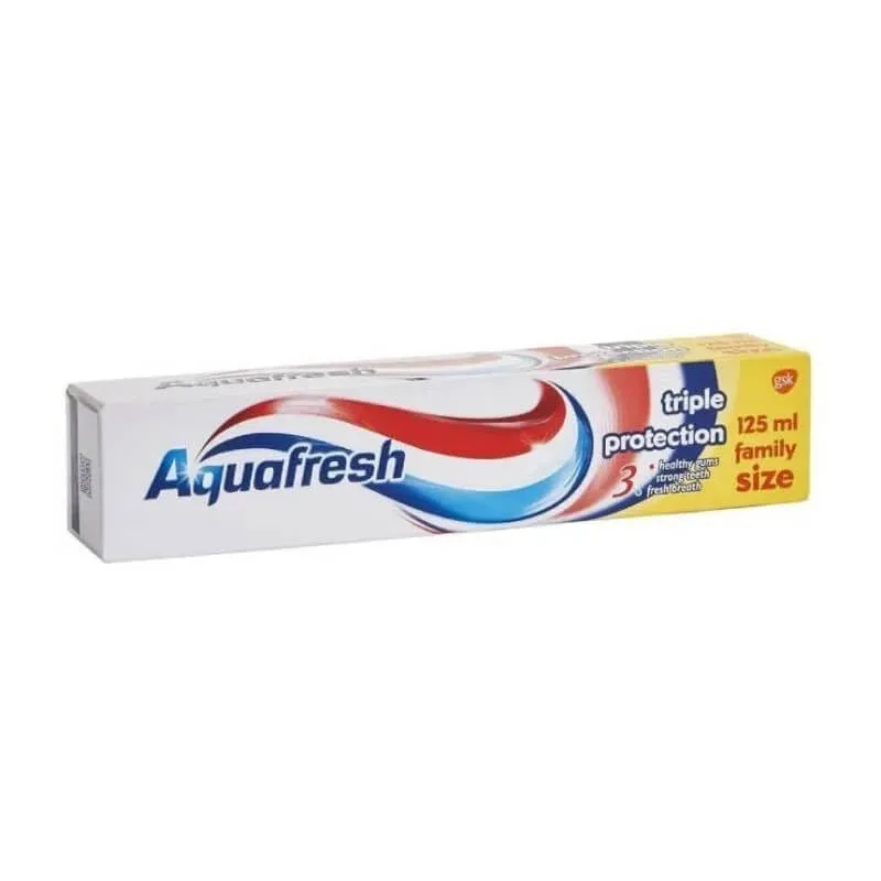 Aquafresh Triple Protection – pastă de dinți 125 ml — preț și oferte