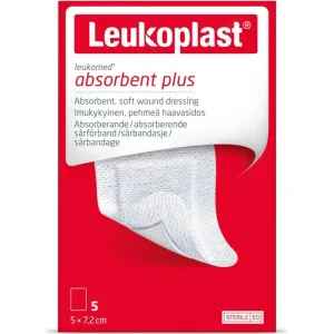 Essity – pansament postoperator din material non-țesut Leukomed – 5 plasturi de 7,5 x 5 cm