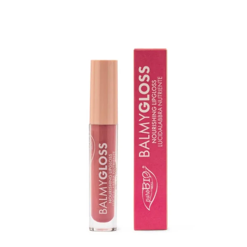 Puro bio balmy gloss – luciu de buze nr. 04 roz rece — preț și oferte