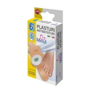 Plasturi antibataturi X 6 buc, Minut