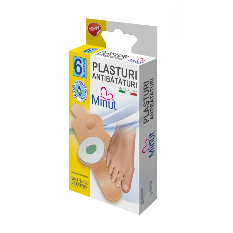 Plasturi antibataturi X 6 buc, Minut — preț și oferte