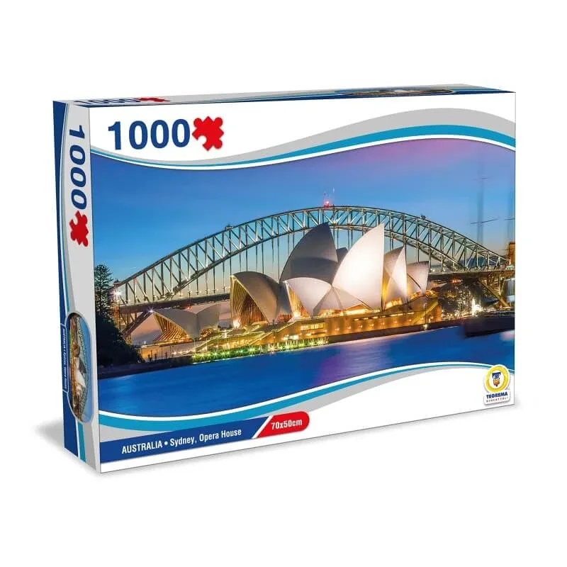 Teorema Puzzle Australia – Opera din Sydney, 1000 de piese, 70x50 cm — preț și oferte