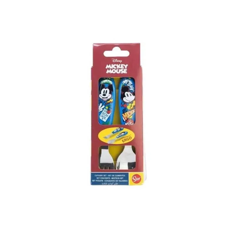 Set Disney Baby Mickey – 2 tacâmuri din aluminiu — preț și oferte