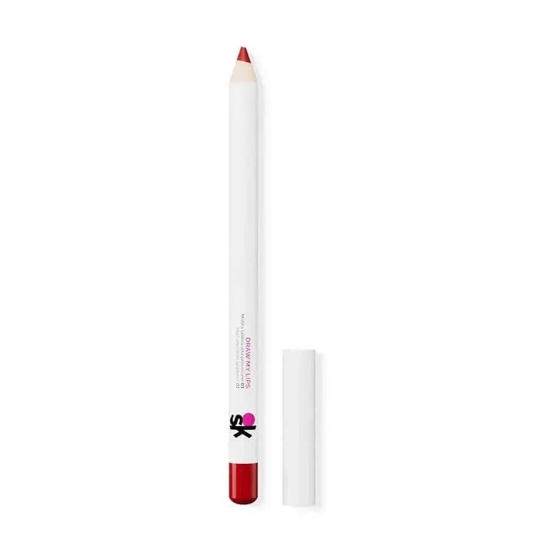 Veralab Draw my lips – creion de buze de înaltă precizie nr. 01 roșu cinic — preț și oferte