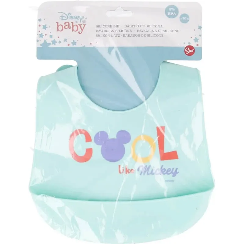 Stor Disney Baby Mickey Mouse – bavetă din silicon — preț și oferte