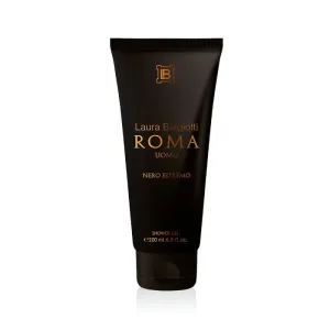 Laura Biagiotti Roma pentru bărbați, negru extrem – gel de duș 200 ml