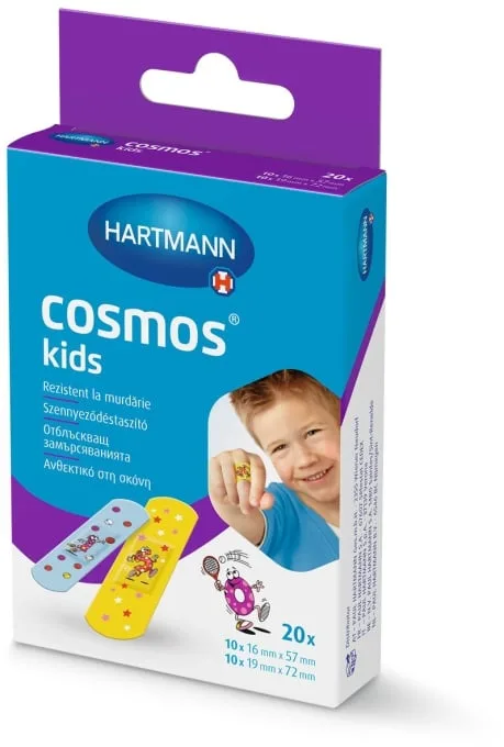 PLASTURI COSMOS KIDS 2 DIMENSIUNI 20BUC HARTMANN — preț și oferte
