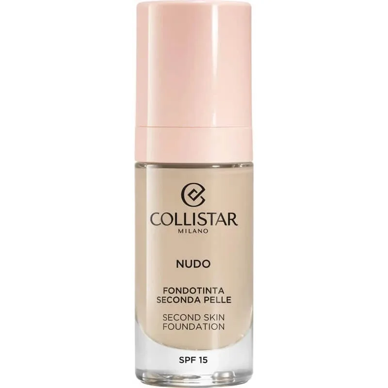 Collistar Nudo SPF 15 – fond de ten „a doua piele” – nr. 1n, culoare fildeș — preț și oferte