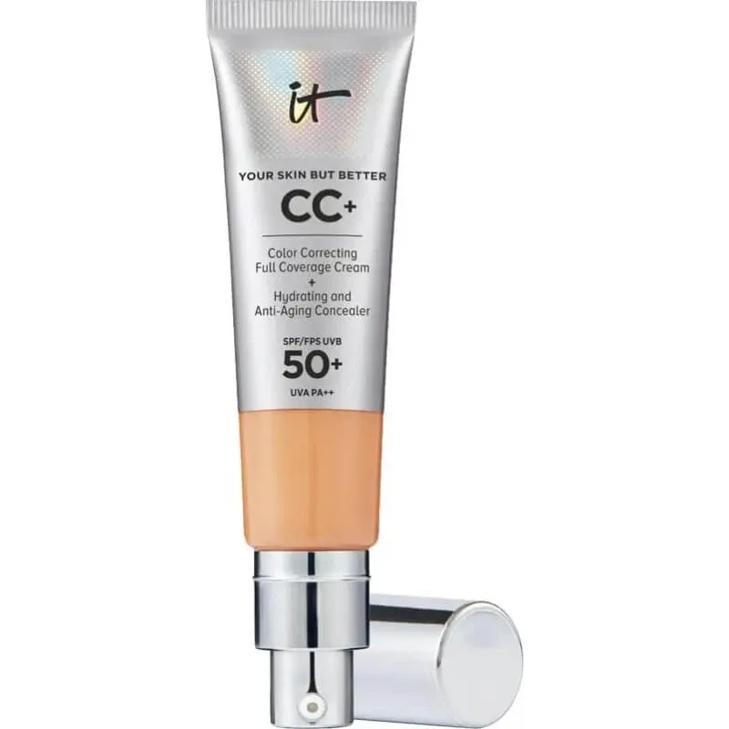 It cosmetics Cc+ full coverage cream spf 50+ - fond de ten fluid - nuanță neutră-bronzată — preț și oferte