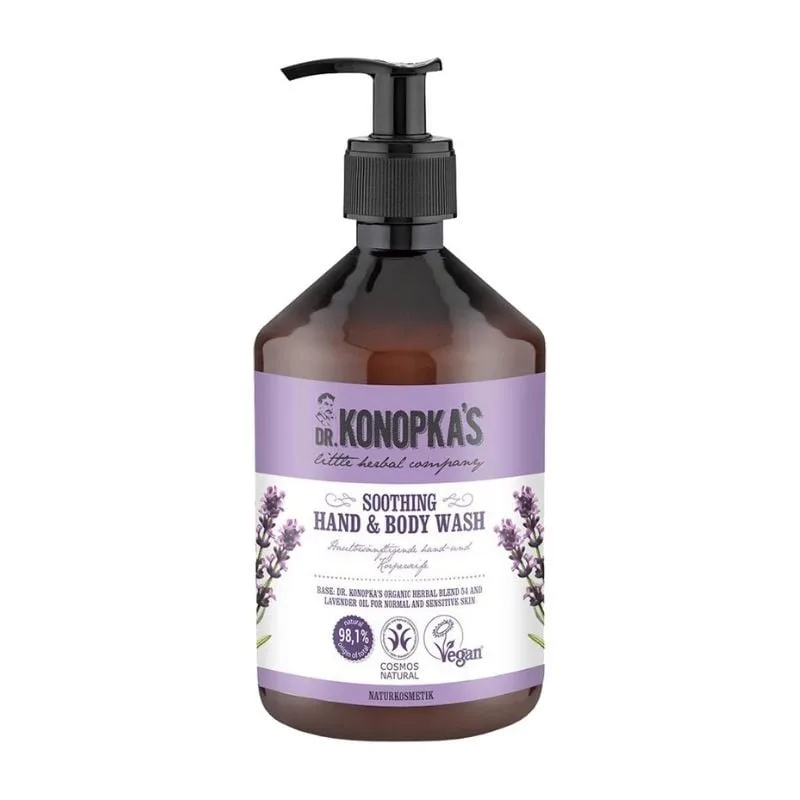Sapun lichid calmant pentru maini si corp, 500 ml, Dr. Konopkas Dr. KONOPKA'S — preț și oferte