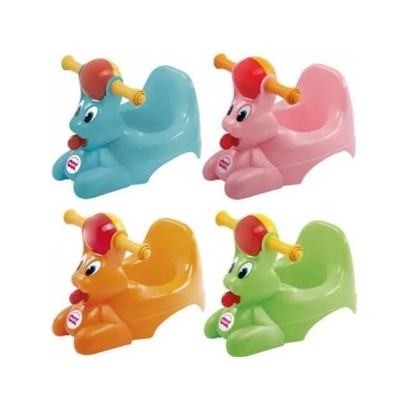 Okbaby Spidy – oliță ergonomică cu sunete – culori asortate — preț și oferte
