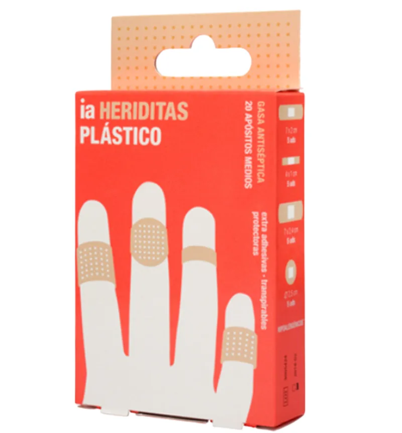 Plasturi material netesut, pentru piele sensibila, Interapothek | 20 buc — preț și oferte
