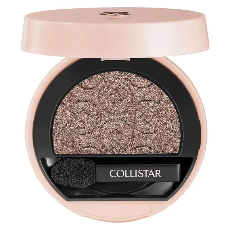 Collistar Impeccabile – fard de pleoape compact nr. 430, maro-bronzat cu sclipici — preț și oferte