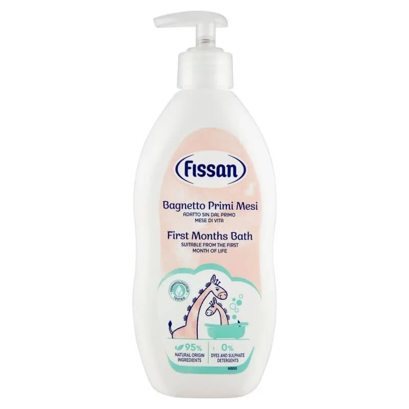 Fissan Bagnetto pentru primele luni – gel de baie delicat, hidratant, cu pH fiziologic, pentru nou-născuți și copii, 400 ml — preț și oferte