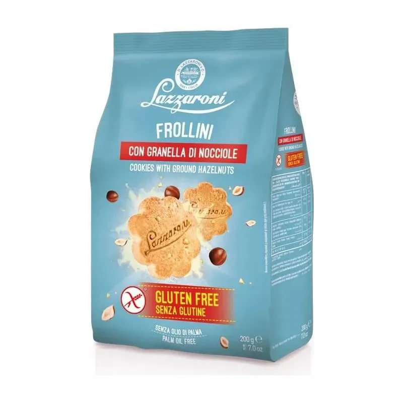 Lazzaroni Frollini cu alune mărunțite 200 g — preț și oferte