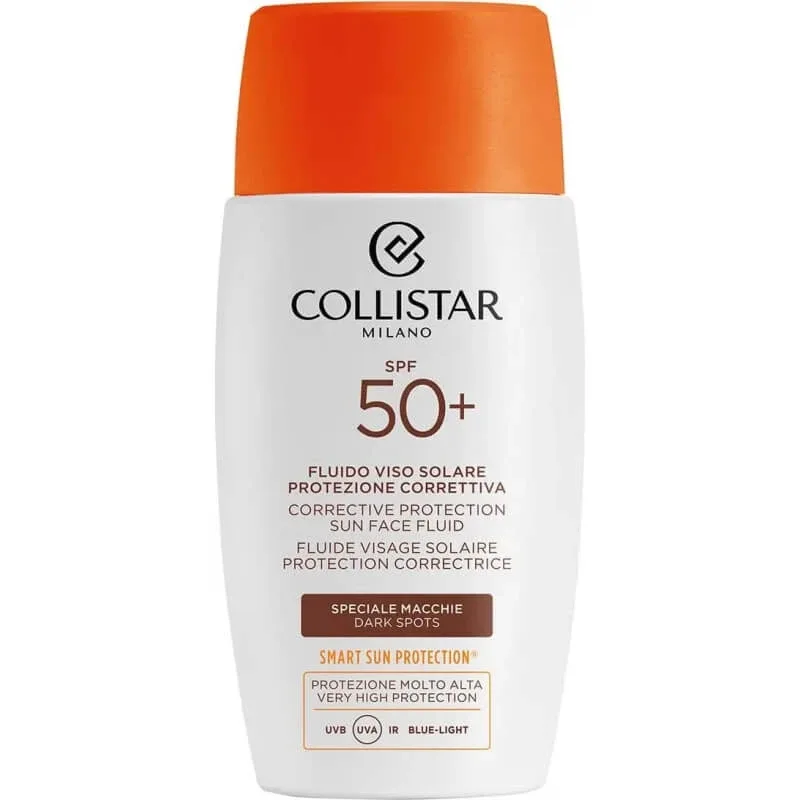 Collistar cremă solară pentru față SPF 50+, fluid corector special pentru pete, protecție foarte ridicată, 50 ml — preț și oferte