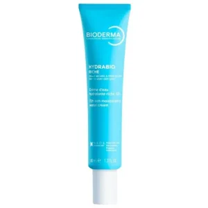 Bioderma Hydrabio Riche – cremă de față bogată pentru tenul uscat și foarte uscat, 40 ml