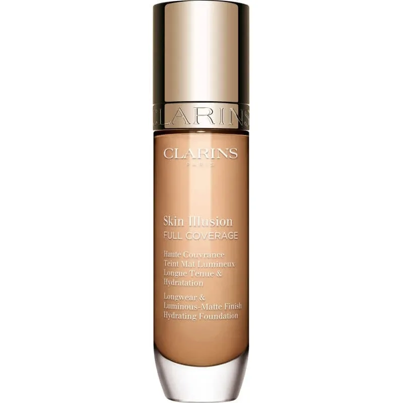 Clarins Skin Illusion Full Coverage – fond de ten cu efect mat și luminos – nr. 108w — preț și oferte