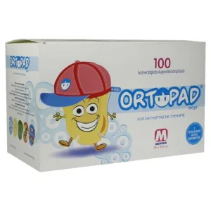Ortopad pentru băieți tampon mediu de ocluzie pentru ochi 100 buc